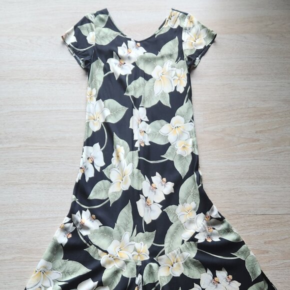 Nani Hawaii Tropical Floral 2 Piece Maxi Dress Button-Up Shirt Multicolor - Picture 7 of 11